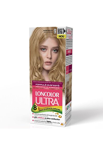SOHO Vopsea pentru Par, Loncolor Ultra, 9 Blond Deschis,