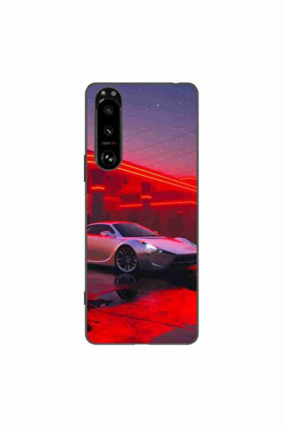 OEM Husa compatibila cu Sony Xperia 5 III Silicon Gel Tpu Model Future Car
