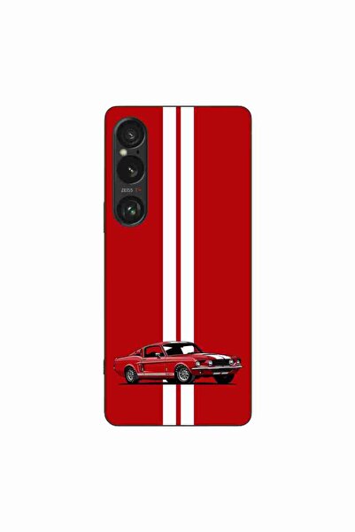 OEM Husa compatibila cu Sony Xperia 1 VI Silicon Gel Tpu Model Red Mustang