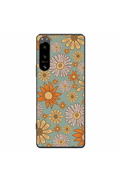 OEM Husa compatibila cu Sony Xperia 5 IV Silicon Gel Tpu Model Vintage Meadow