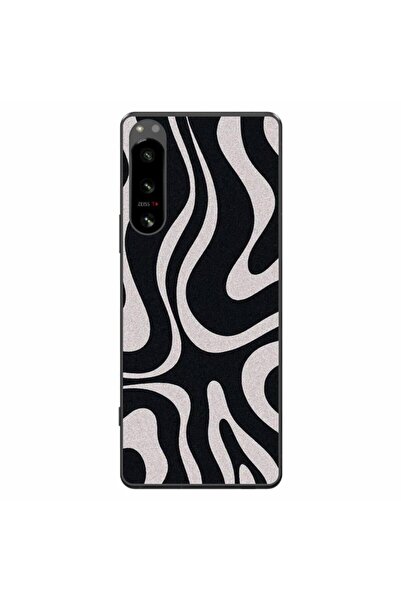 OEM Husa compatibila cu Sony Xperia 5 IV Silicon Gel Tpu Model Monochrome Hyp...
