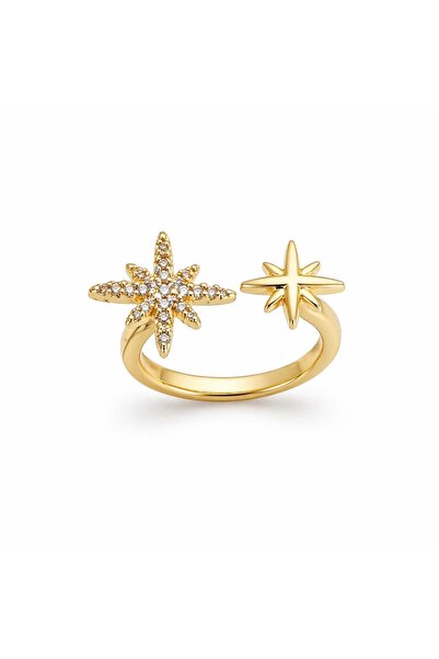 LEROSY CO. Double Star Stone Ring