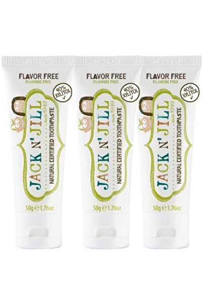 Yıldızan Heybemdecom N Jill Natural Certified Toothpaste - Unflavored 3-Pack ...