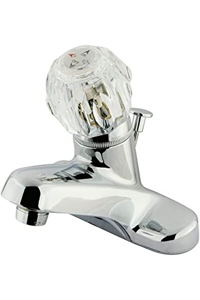 Yıldızan Ttktechnology Kb521 Americana 4 Inch Single Acrylic Handle Sink Fauc...