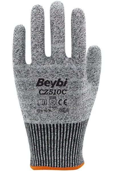 Yıldızan قفازات TAMGÜN Beybi CZ510C المقاومة للقطع بدون طلاء 10/XL (كبير) TAM...