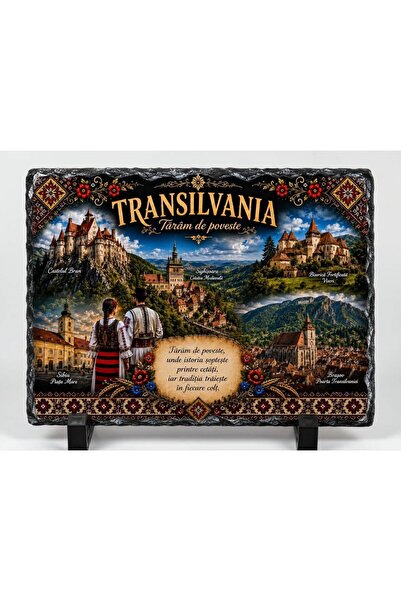 hiperborea Placă ardezie – Transilvania, tărâm de poveste!