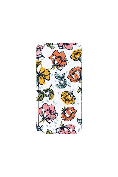 bestcase Прозрачен силиконов калъф 2ММ, съвместим с Realme 10 Pro, Цветя - Па...