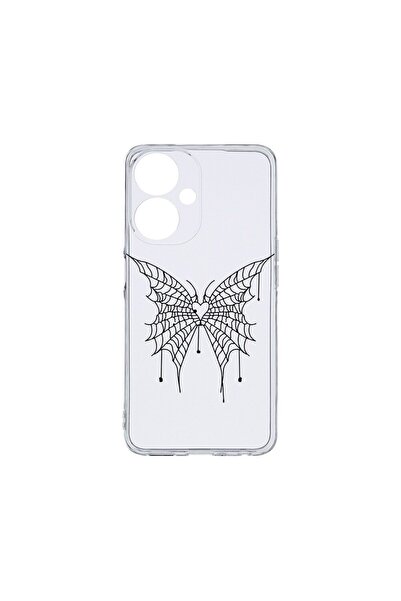 bestcase Διαφανής Θήκη Σιλικόνης 2MM, Συμβατή με OPPO A59 5G, Σχέδιο Πεταλούδ...