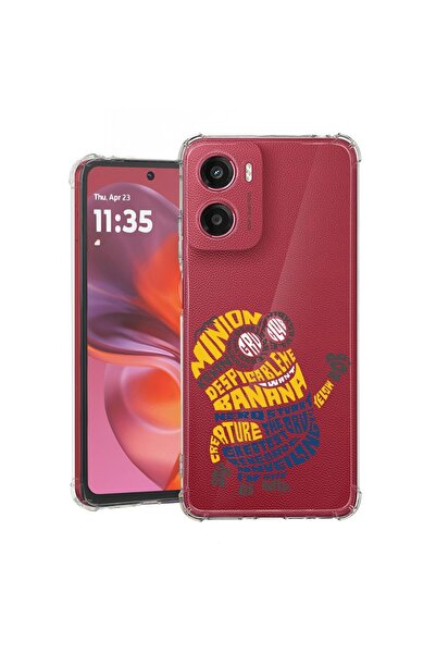 bestcase ¬Æ Husa compatibila Motorola Moto E15, Anti Shock 1.5MM, Calligraphy...