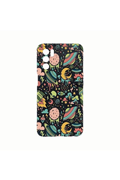bestcase Husa Silicon, Compatibila Cu Oppo A16s, Universe, Planets UFO, Rezis...