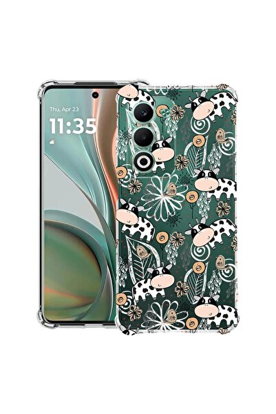 bestcase ¬Æ Husa Anti Shock pentru OPPO A5 5G cu Design Cow Pattern, 2052056 ...