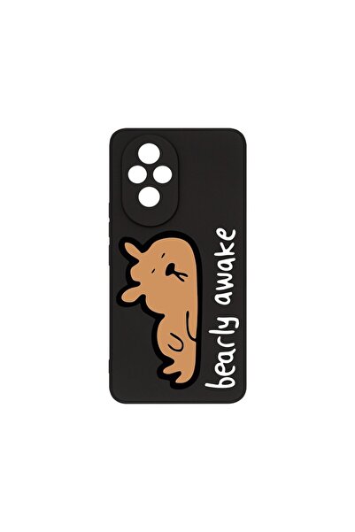 bestcase Θήκη Σιλικόνης Premium, Συμβατή με Honor 200 Pro, Bearly Awake, Λεπτ...