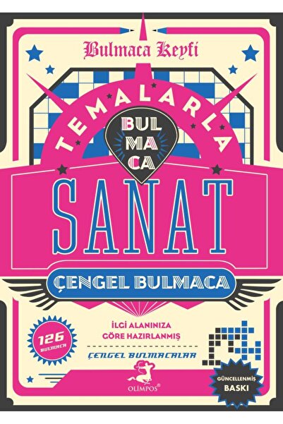 Olimpos Yayınları Temalarla Çengel Bulmaca - Sanat