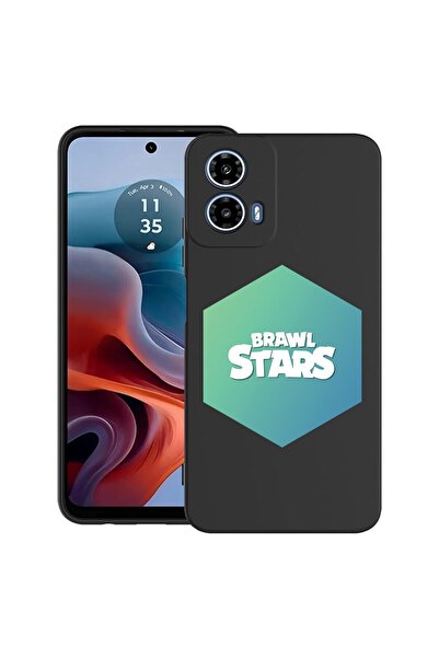 bestcase Θήκη για Motorola Moto G45 με σχέδιο Brawl Stars, TPU Ματ Εξαιρετικά...