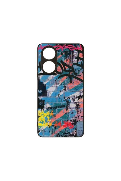 bestcase Husa BestCase¬Æ MaxSafe, Compatibila Cu OPPO A58 4G, Graffiti Wall, ...