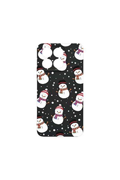 bestcase Тънък силиконов калъф 0.8ММ, съвместим с Honor X6a, Снежен човек, За...