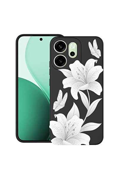 bestcase ¬Æ Husa TPU Ultra Slim Compatibila cu OPPO Reno14 F / FS, Floral - E...