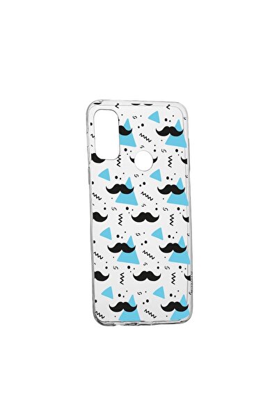 bestcase Husa Silicon Compatibila Cu Motorola Moto E40, Mustache, rezistenta ...