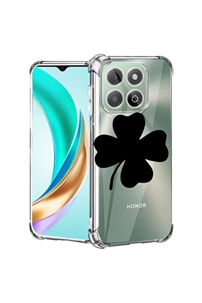 bestcase ¬Æ Husa compatibila Honor X8C, Anti Shock 1.5MM, Lucky Trifoi, Prote...