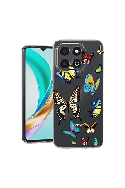 bestcase Θήκη για Honor X6b, BestCase® Διαφανής Σιλικόνη 2MM, Όμορφες Πολύχρω...