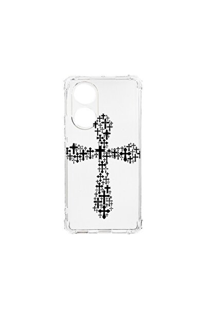 bestcase Husa Anti Shock 1.5MM, compatibilă cu OPPO A38, Cross in cross, Tehn...