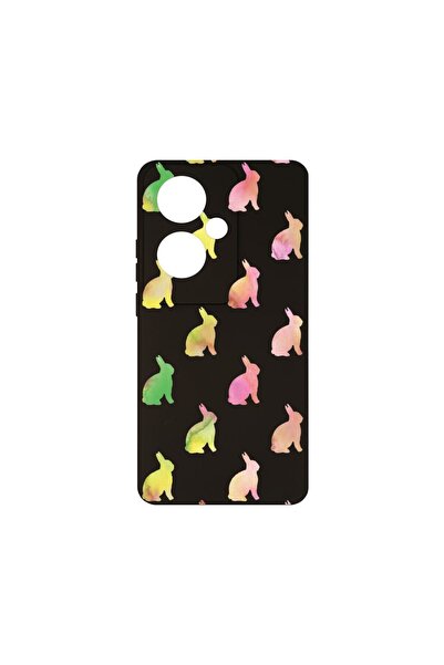 bestcase Husa BestCase® Silicon Premium, Compatibilă cu OPPO Reno 11F, Iepura...