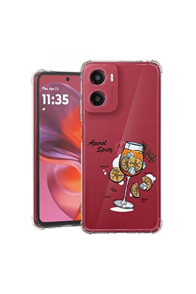 bestcase ¬Æ Husa pentru Motorola Moto G05, Anti Shock 1.5MM, Aperol Spritz, P...