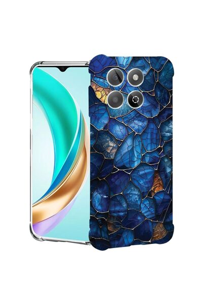 bestcase Husă Antișoc Compatibilă cu Honor 400 Smart / X7d, Floral - Hortensi...
