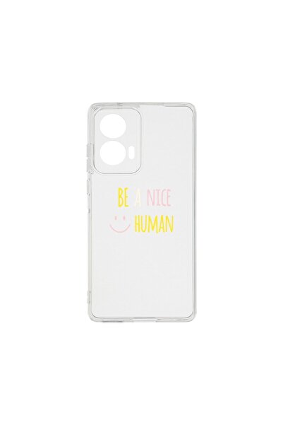 bestcase ¬Æ Husa Clear Silicon 2MM, Compatibila Cu Motorola Edge 50 Fusion, B...