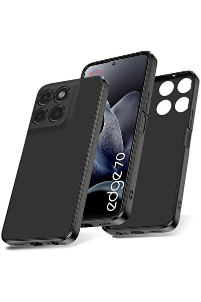 bestcase Υπέρλεπτη Θήκη TPU Συμβατή με Motorola Edge 70, Μαύρο Ματ