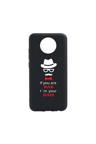 bestcase Θήκη σιλικόνης, Συμβατή με Honor Magic4 Lite, Bad Dad, Ανθεκτική στη...