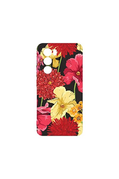 bestcase Θήκη Σιλικόνης Premium, Συμβατή με OPPO Reno12 Pro, Κόκκινα Κίτρινα ...