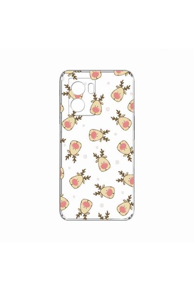 bestcase Λεπτή θήκη σιλικόνης 2 χιλιοστών, Συμβατή με OPPO A57 4G, Χριστουγεν...
