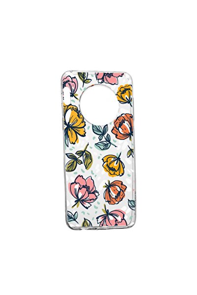 bestcase Θήκη Σιλικόνης, Συμβατή με Honor Magic4 Lite, Λουλούδια - Παστέλ Χρώ...