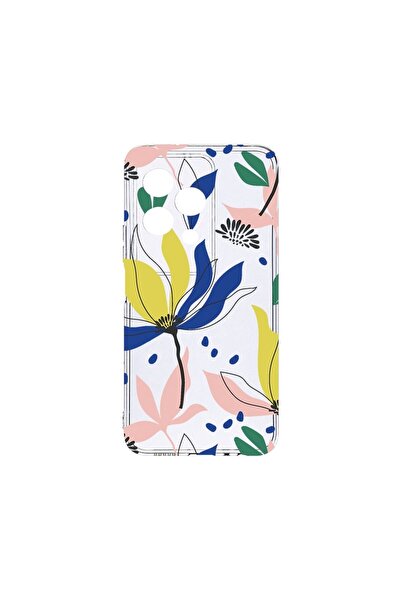 bestcase ¬Æ Husa Clear Silicon 2MM, Compatibila Cu Honor 200 Lite, Flowers Pa...