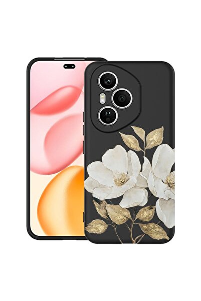 bestcase ¬Æ Husa TPU Ultra Slim Compatibila cu Honor 400 Pro, Floral - Golden...