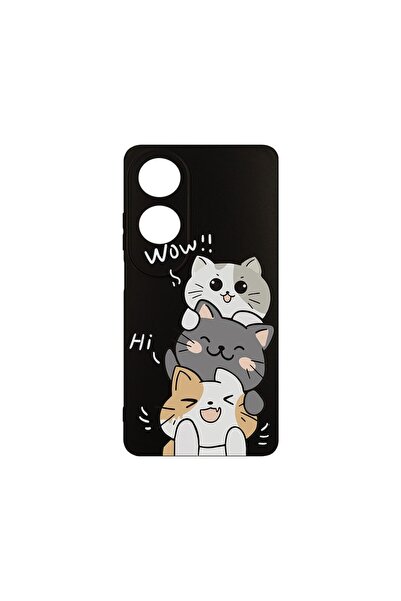 bestcase ¬Æ Husa Slim Silicon pentru OPPO A38 / A18, Cat Wow, 1714545 B 1855