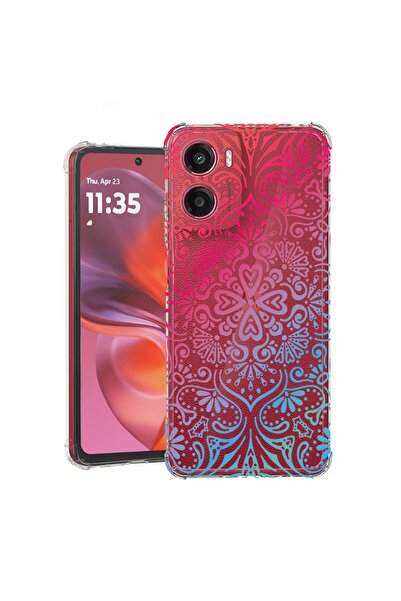 bestcase Θήκη για Motorola Moto G06 με σχέδιο Μάνταλα σε χρώματα, Αντικραδασμ...