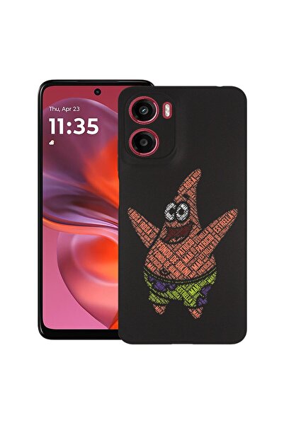 bestcase ¬Æ Husa pentru Motorola Moto G06 cu Design Patrick Star, TPU Mat Ult...