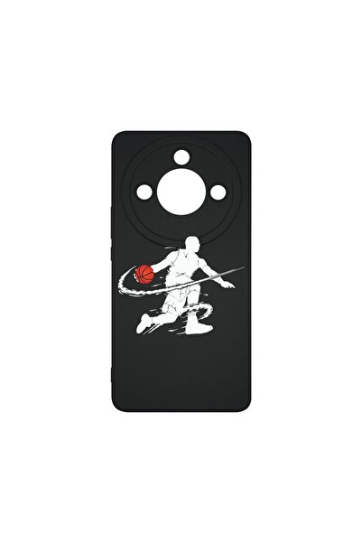 bestcase Λεπτή Θήκη Σιλικόνης 0.8MM, Συμβατή με Honor X50, Σχέδιο Μπάσκετ, Πρ...
