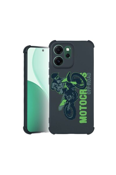 bestcase ¬Æ Husa TPU Pro Shock Compatibila cu OPPO Reno14 F / Reno14 FS, cu D...