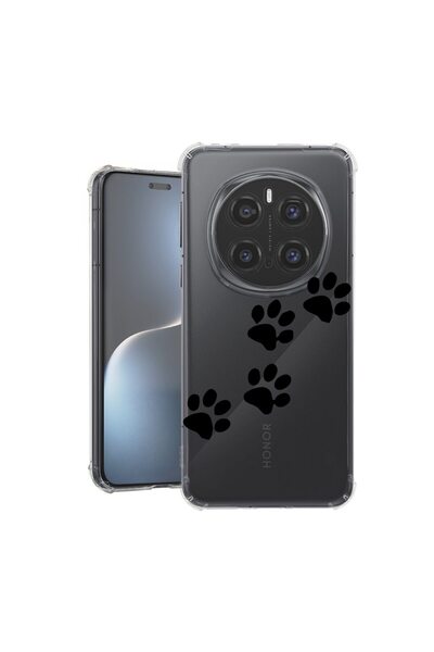 bestcase ¬Æ Husa pentru Honor Magic7 Pro, Anti Shock 1.5MM, Paw Prints, Prote...