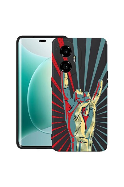 bestcase Θήκη για Honor 300 με σχέδιο Ροκ Φεστιβάλ, TPU Ματ Εξαιρετικά Λεπτή,...