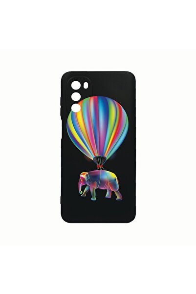 bestcase Husa Silicon, Compatibila cu Motorola Moto G82 / Moto G52, Rainbow E...