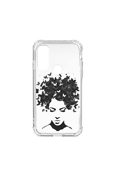 bestcase Husa Anti Shock Silicon Compatibila Cu Motorola Moto E20, Woman BW, ...
