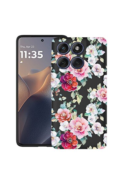 bestcase Θήκη TPU Υπέρλεπτη Συμβατή με Motorola Moto G86 Power, Φλοράλ - Σχέδ...