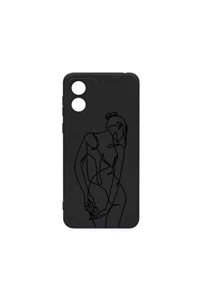 bestcase ¬Æ Husa Slim SIlicon 0.8MM, Compatibila Cu Motorola Moto E14, Woman ...
