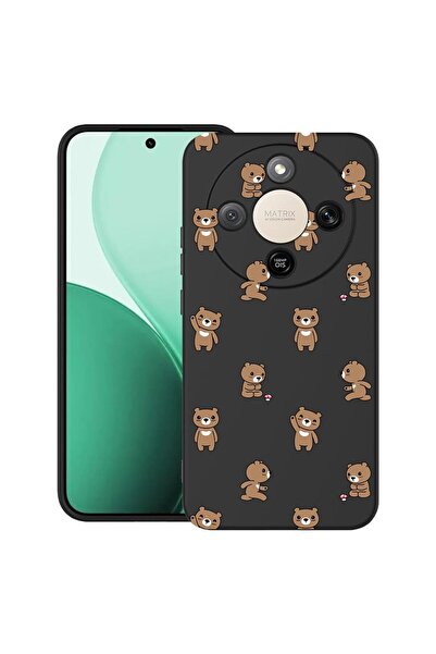 bestcase Υπέρλεπτη Θήκη TPU Συμβατή με Honor Magic8 Lite, Σχέδιο Αρκουδάκι, 3...