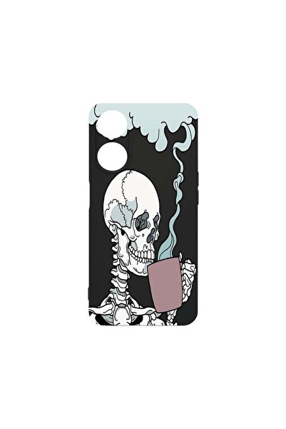 bestcase Тънък силиконов калъф 0.8ММ, съвместим с OPPO A58 5G, с дизайн на че...