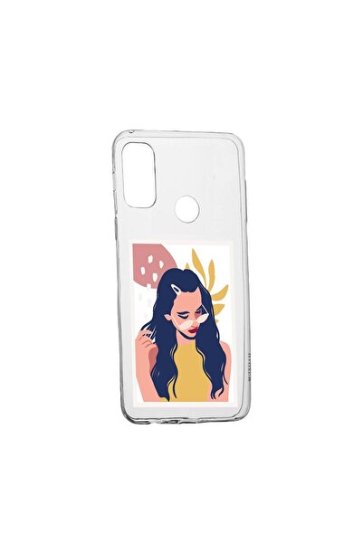 bestcase Husa Silicon Compatibila cu Motorola Moto G41, Summer Girl, rezisten...